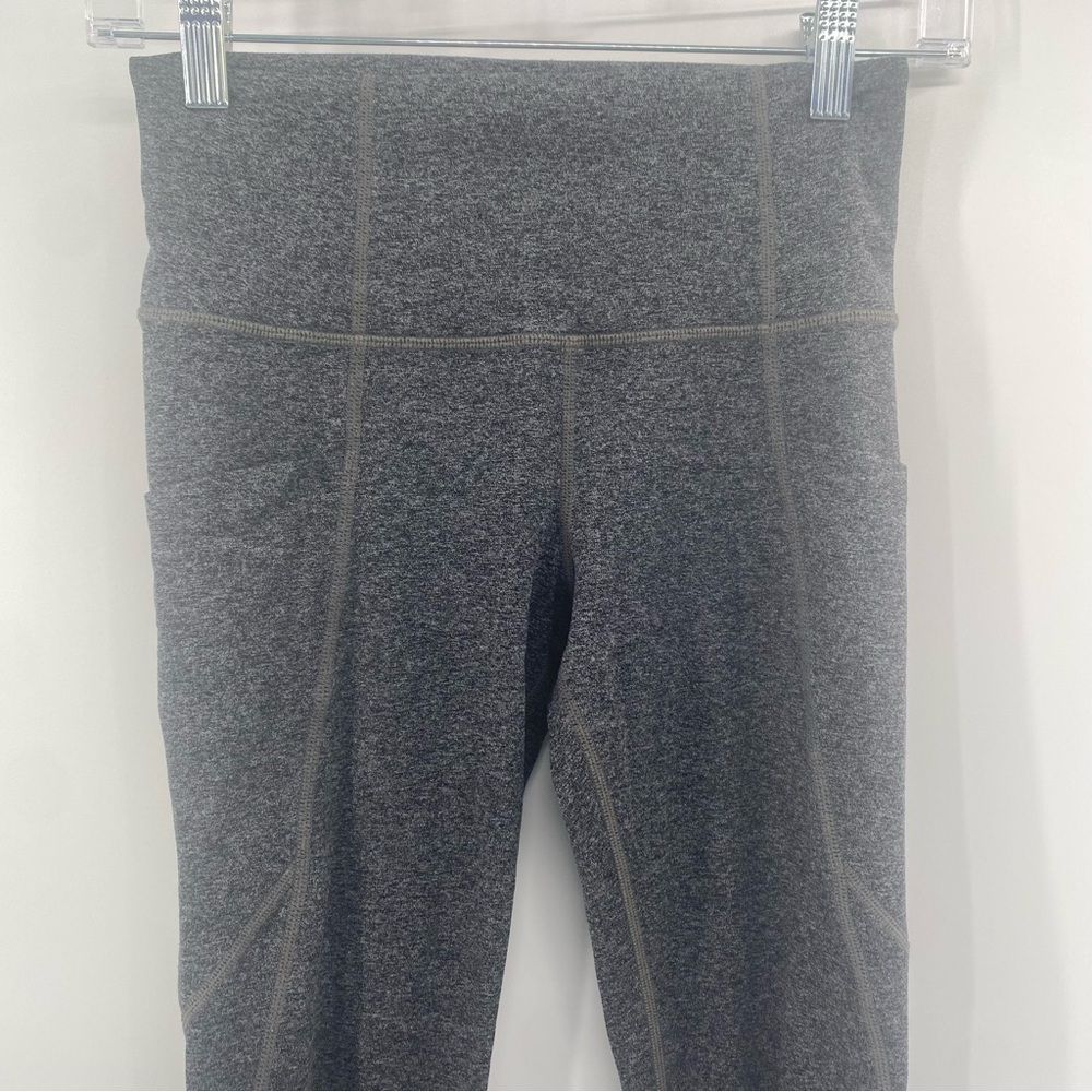 ATHLETA I Legging Salutation Stash Pocket Tight Gray XS - Picture 6 of 14